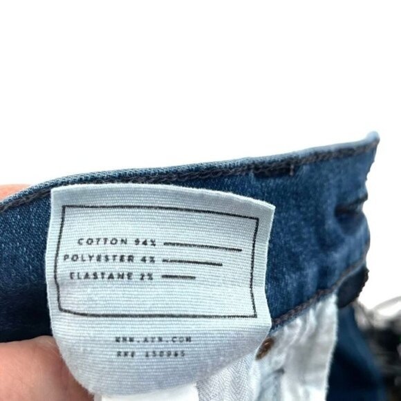 AYR The Chiller Mid-Rise Skinny Jeans Sunrise Blue Medium Wash size 26 - Picture 9 of 10